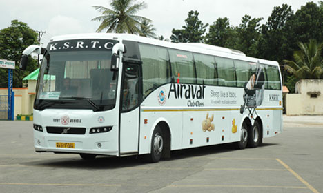 ksrtc volvo bus from bangalore to wayanad